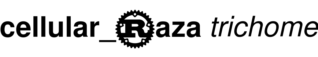 cr_trichome 0.0.1 documentation - Home